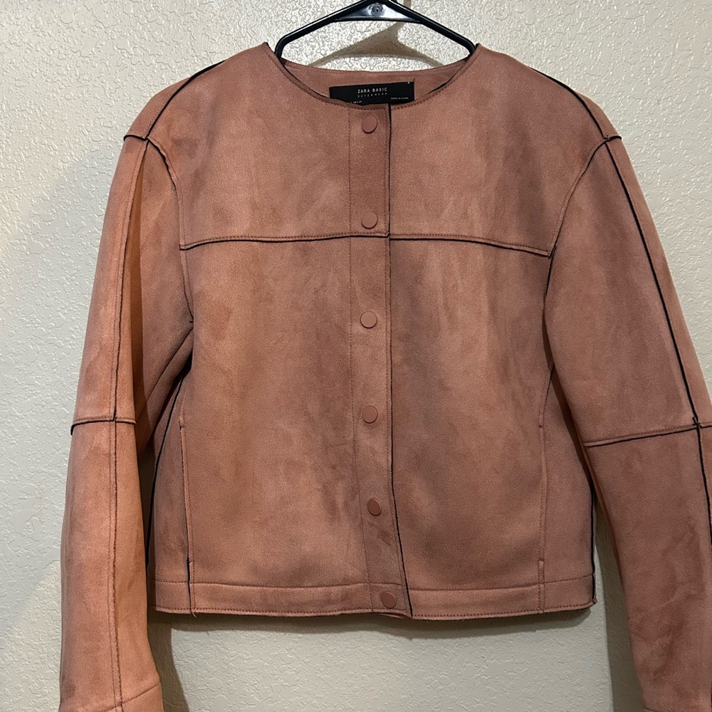 Zara Women's light pink Blazer